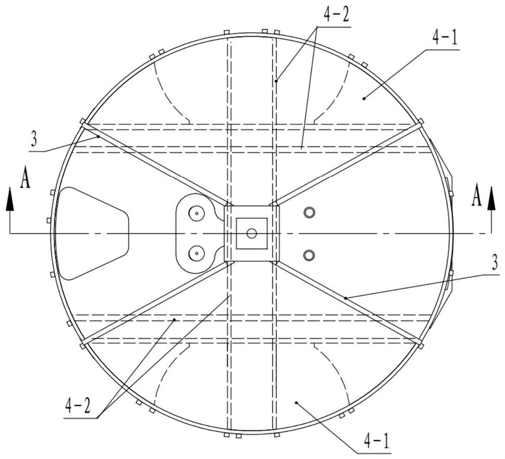 Ultra-large-diameter rotary excavating drill bit