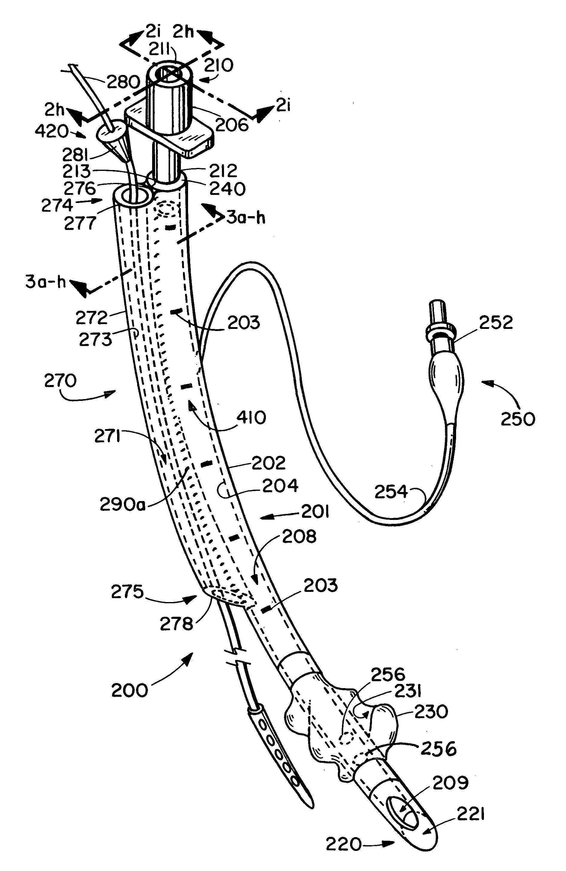 Device and method for placing within a patient an enteral tube after endotracheal intubation