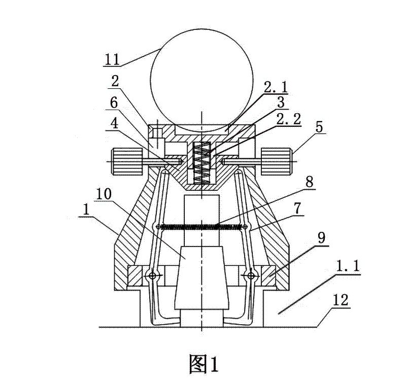 Tool for detecting steel die positioning pin of CRTSIII type track slab