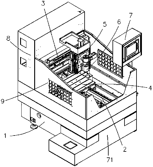 a high-gloss machine