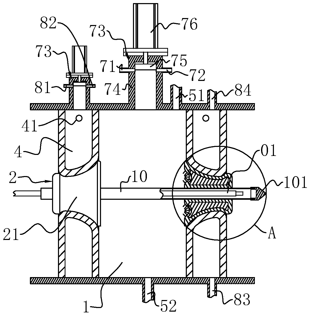 A cable detection device and cable installation method thereof