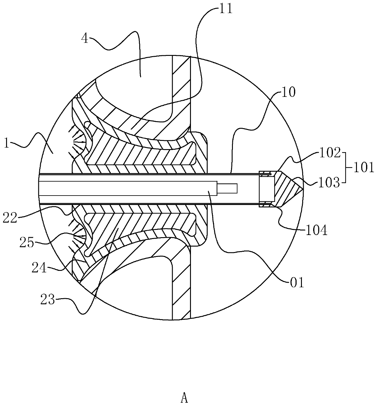 A cable detection device and cable installation method thereof