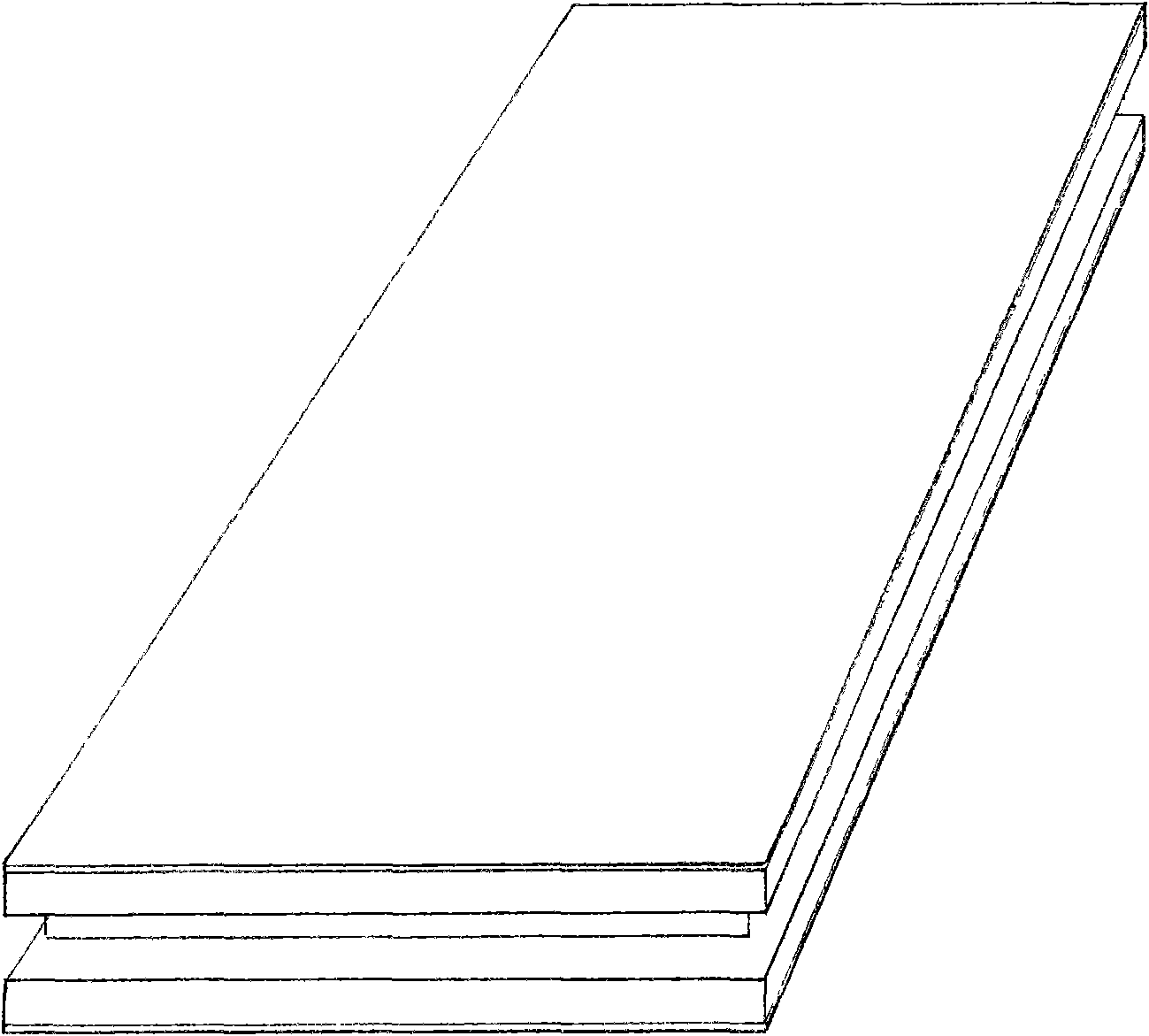 Light composite outer wall batten