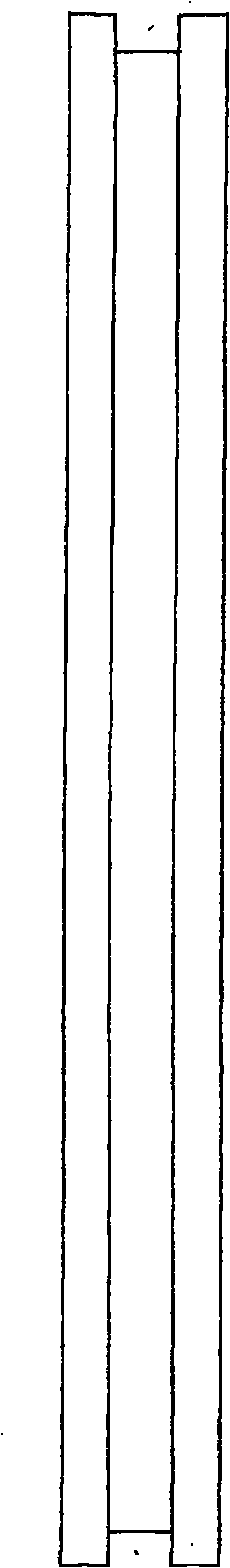 Light composite outer wall batten