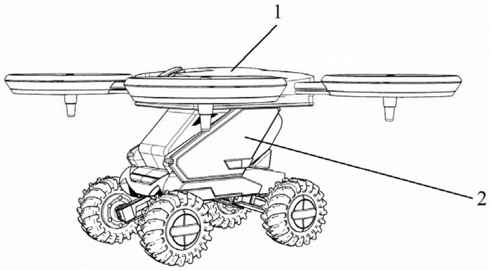 Terrace modular intelligent operation system based on unmanned aerial vehicle transfer