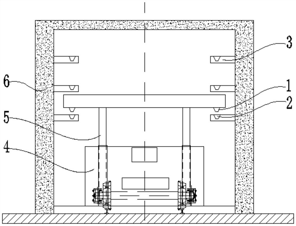 Logistics control method for track board production line