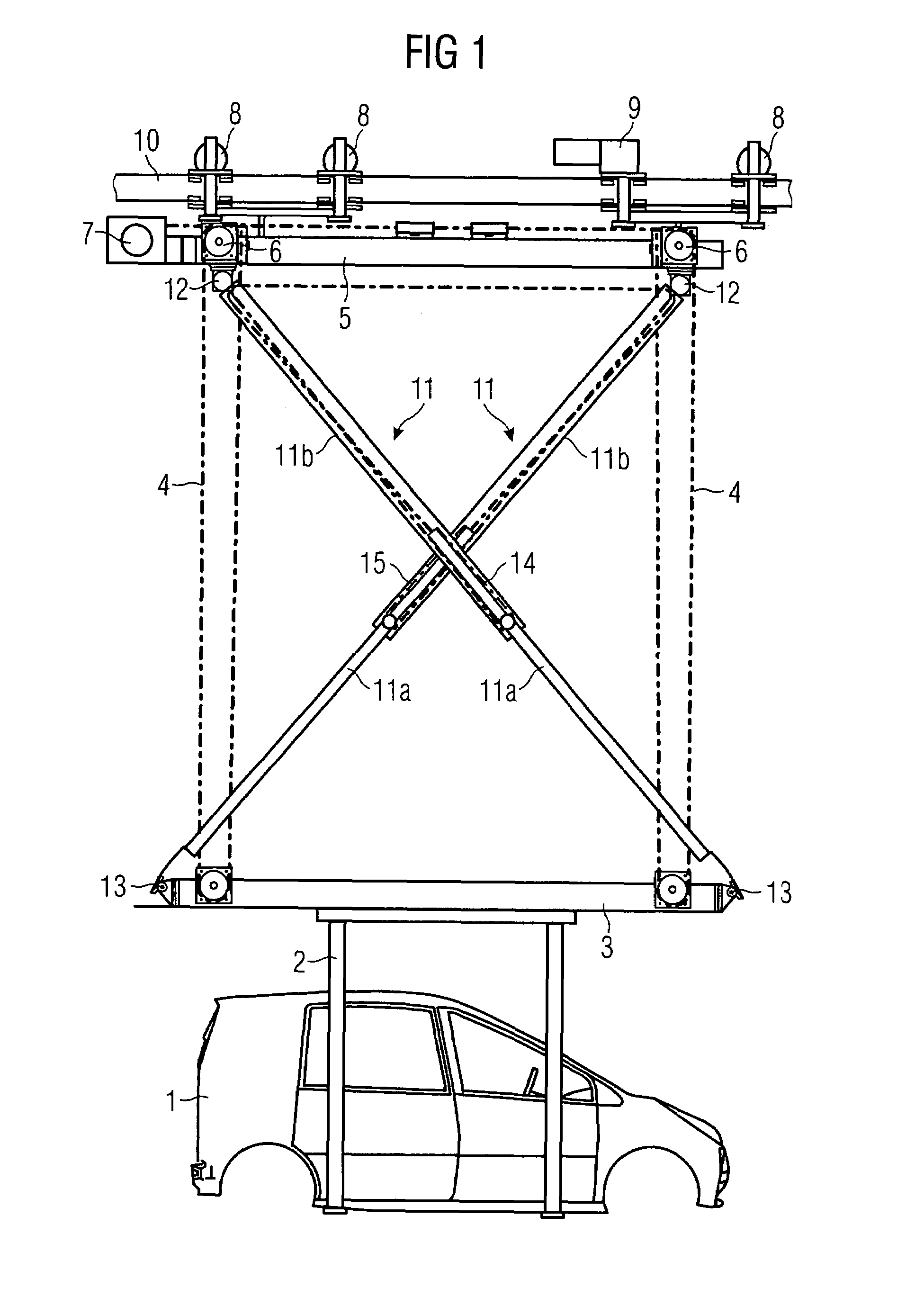 Device for lifting and stabilizing loads
