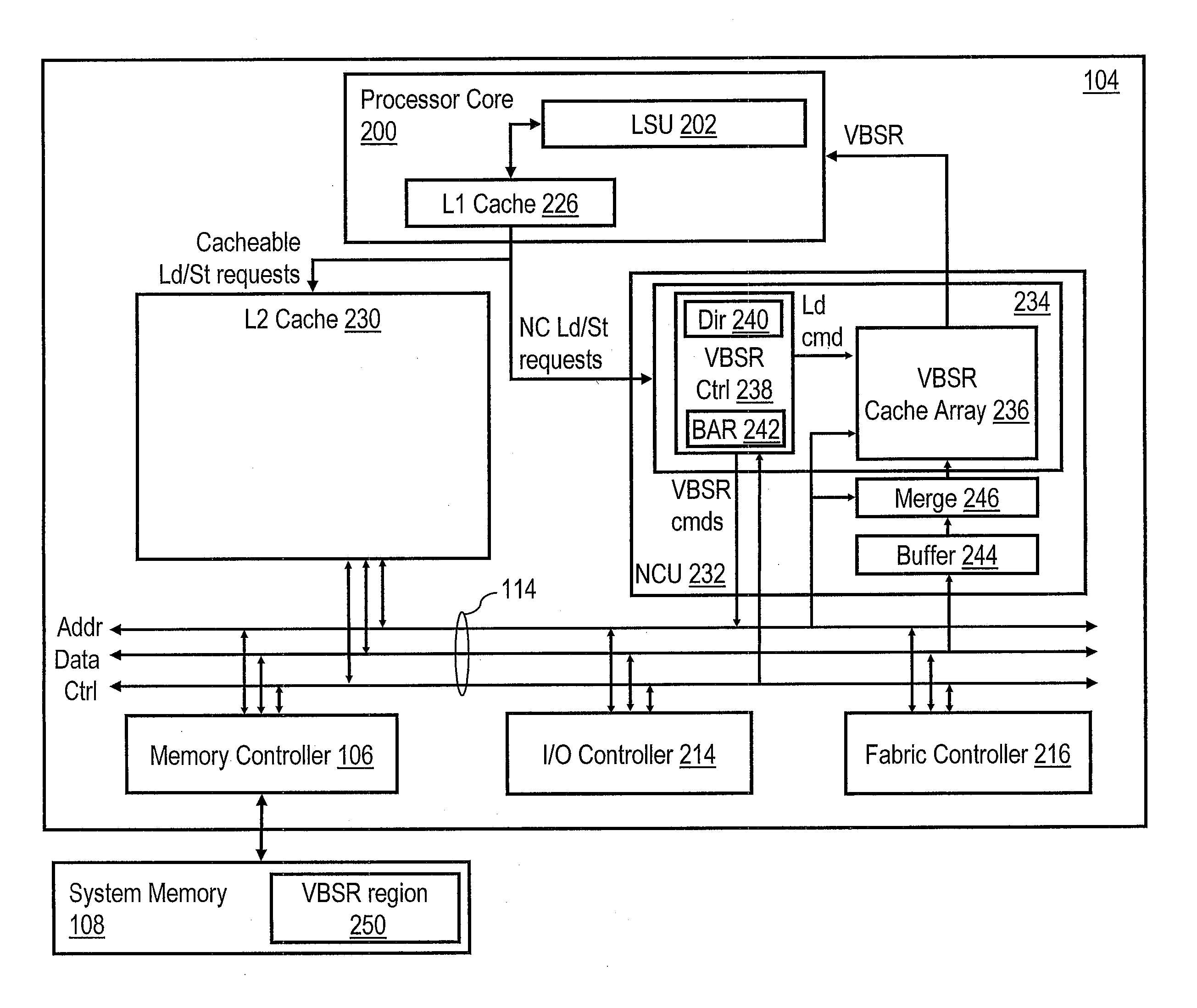 Virtual Barrier Synchronization Cache