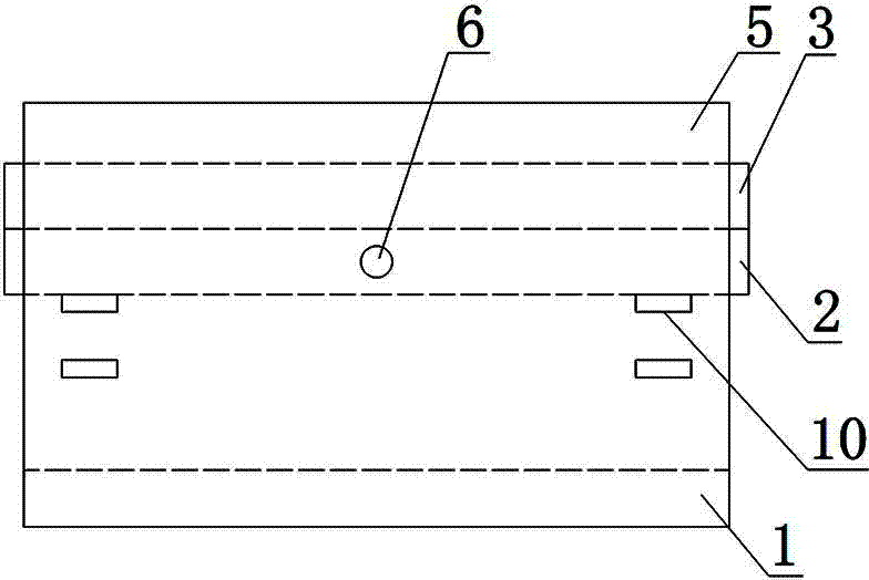 Automatic turning clamp saving space