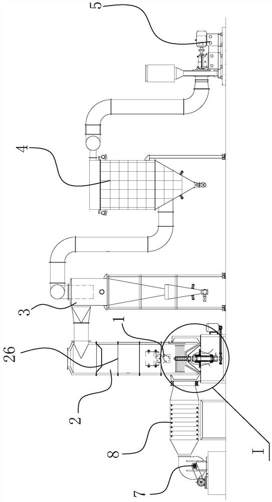 Flash drying method for fish meal