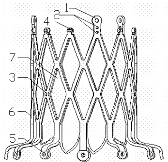 Conveying system for involvement type artificial cardiac valve