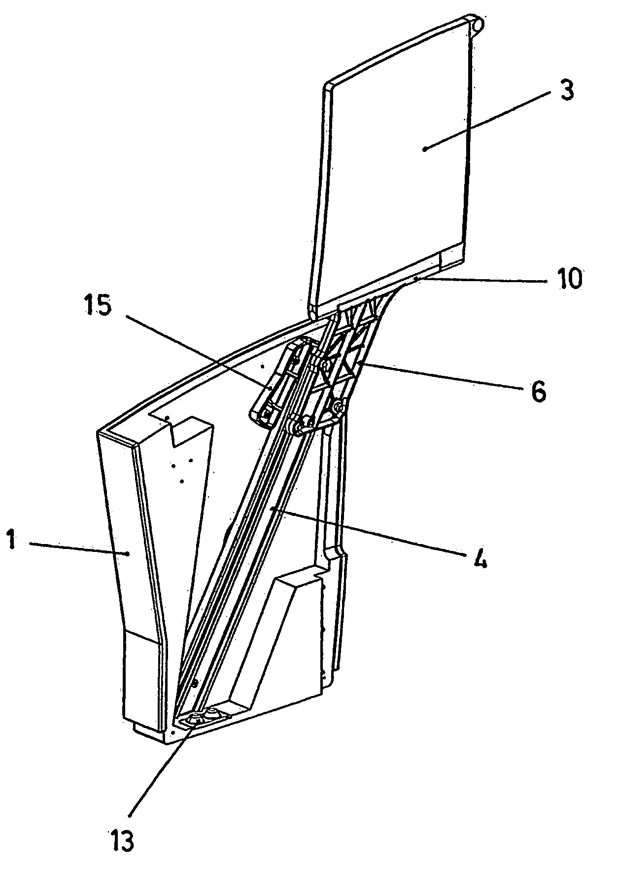 Improvements to a System for Mounting Writing Tablets to Armchairs