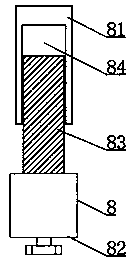 Mold transporting case with protecting device