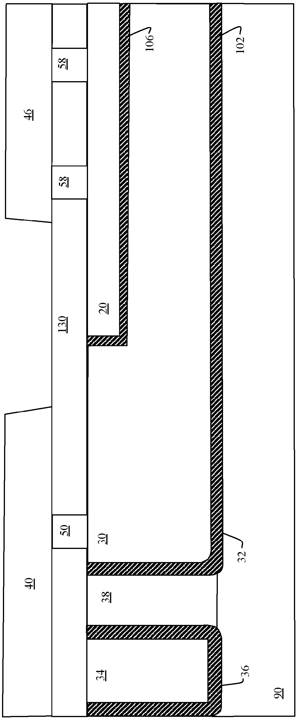 Termination design for trench superjunction power MOSFET