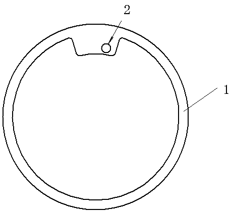 Draw welding method for micro-miniature conduction slip ring