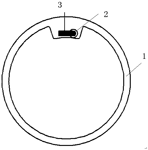 Draw welding method for micro-miniature conduction slip ring
