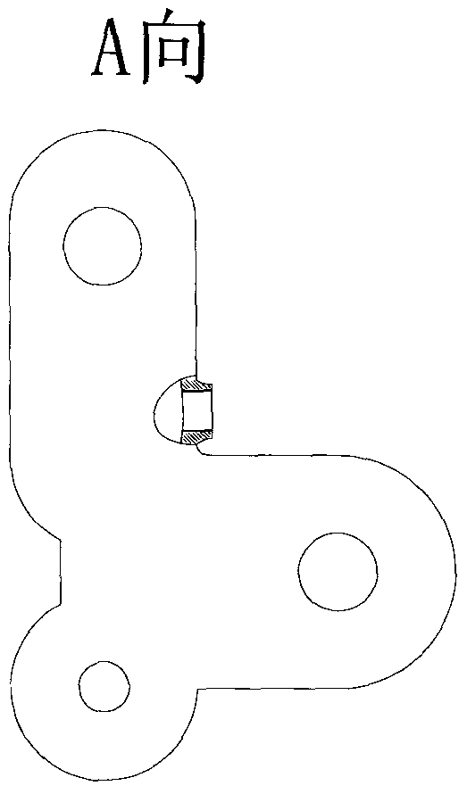 A compressed air energy storage bus window breaking device