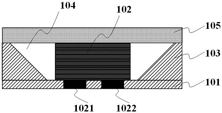 Light emitting diode packaging structure