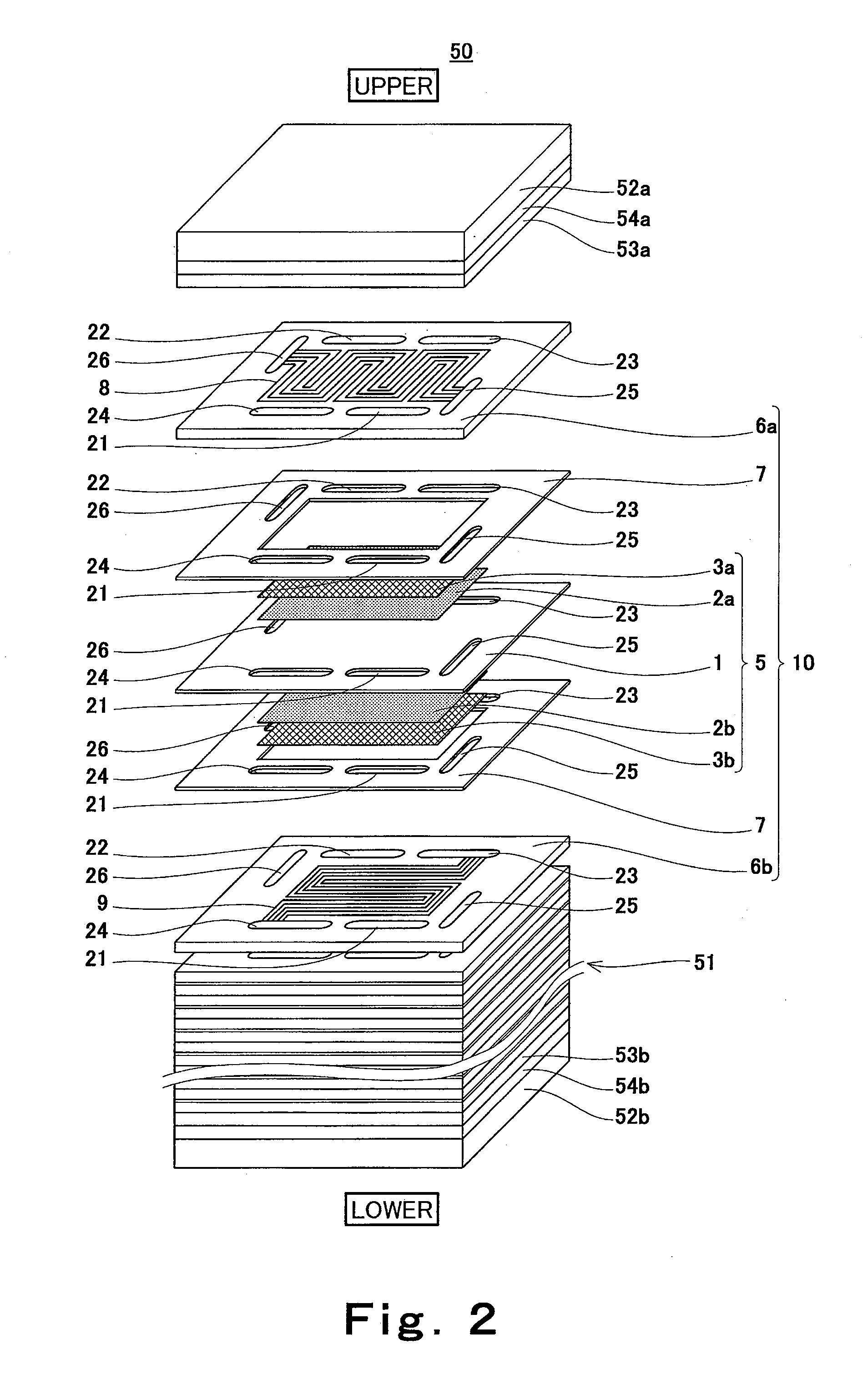 Polymer electrolyte fuel cell and method for measuring voltages of cells in polymer electrolyte fuel cell