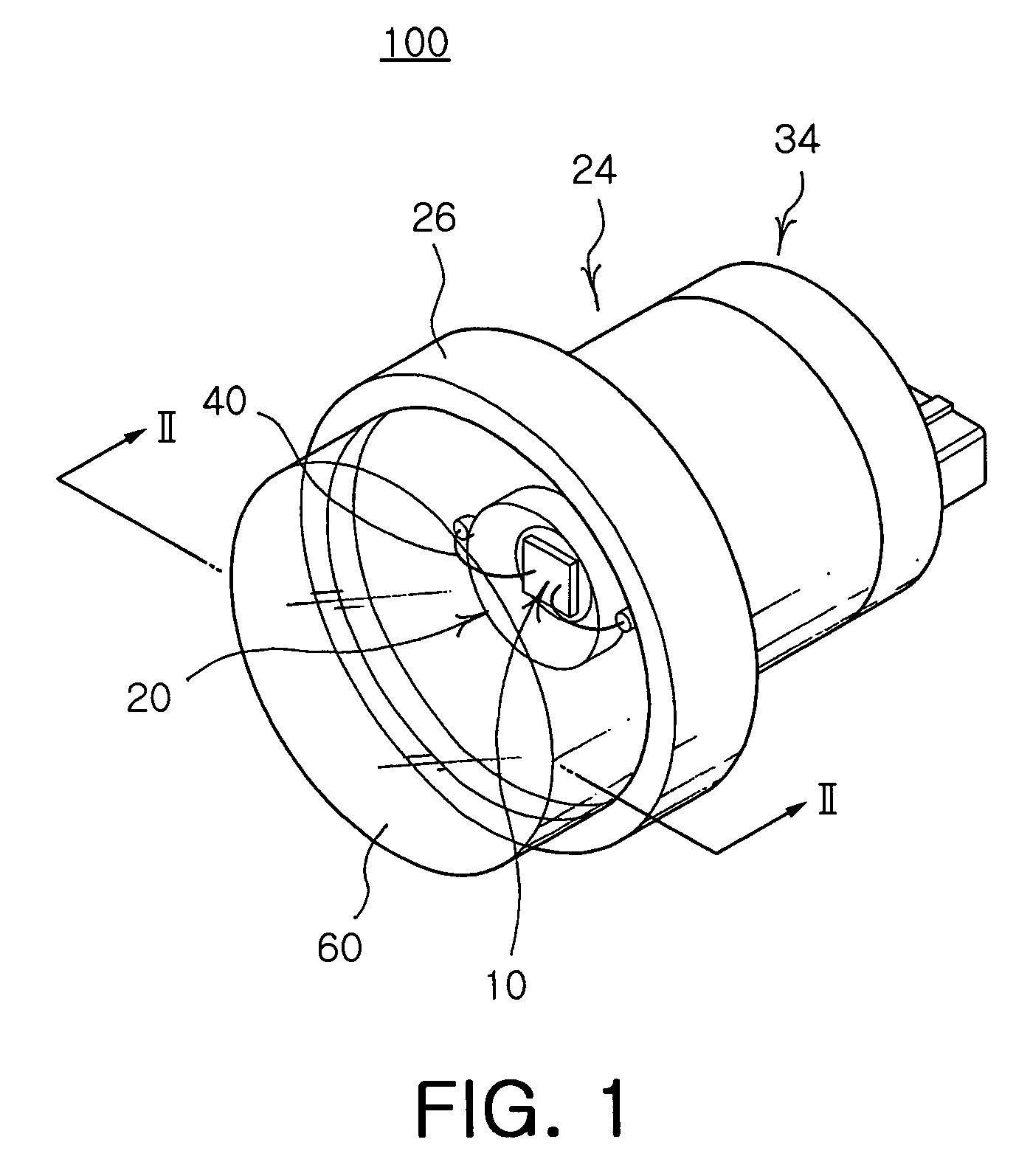 Light emitting diode module for automobile headlights and automobile headlight having the same