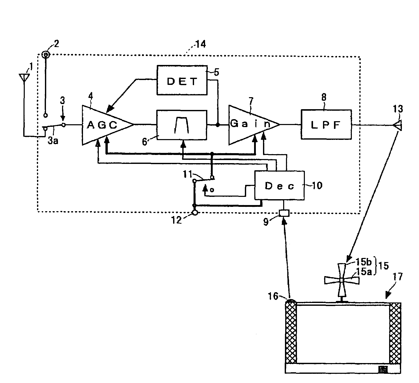 Re-transmitter and digital broadcast receiving system