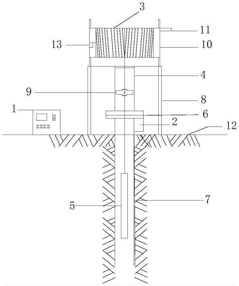 Method for measuring horizontal displacement of stratum by using movable inclinometer and movable inclinometer