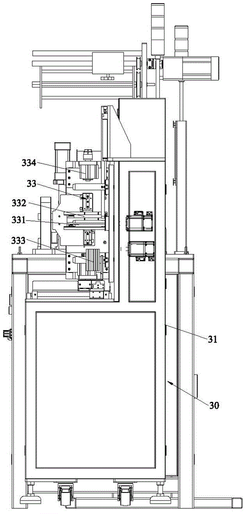 Velcro automatic winding machine