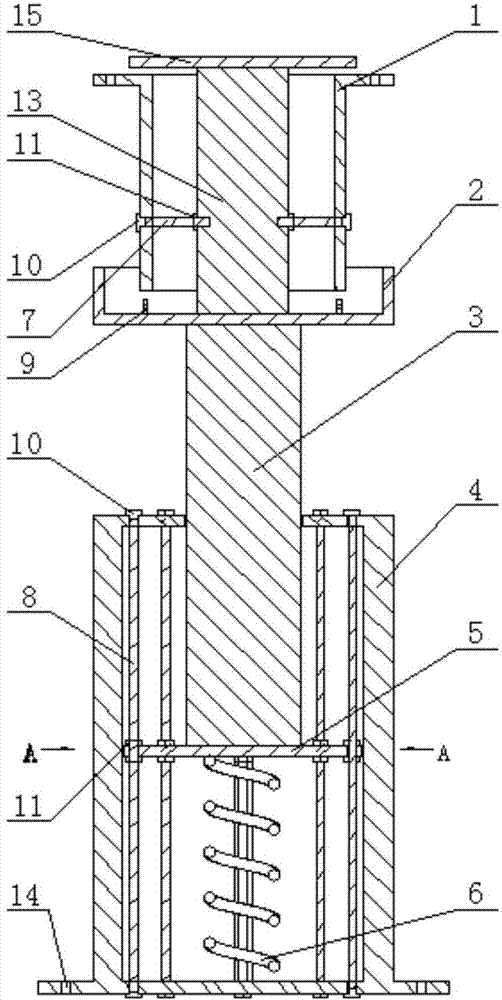 Rope type self-reset shape memory alloy seismic isolation and seismic reduction support