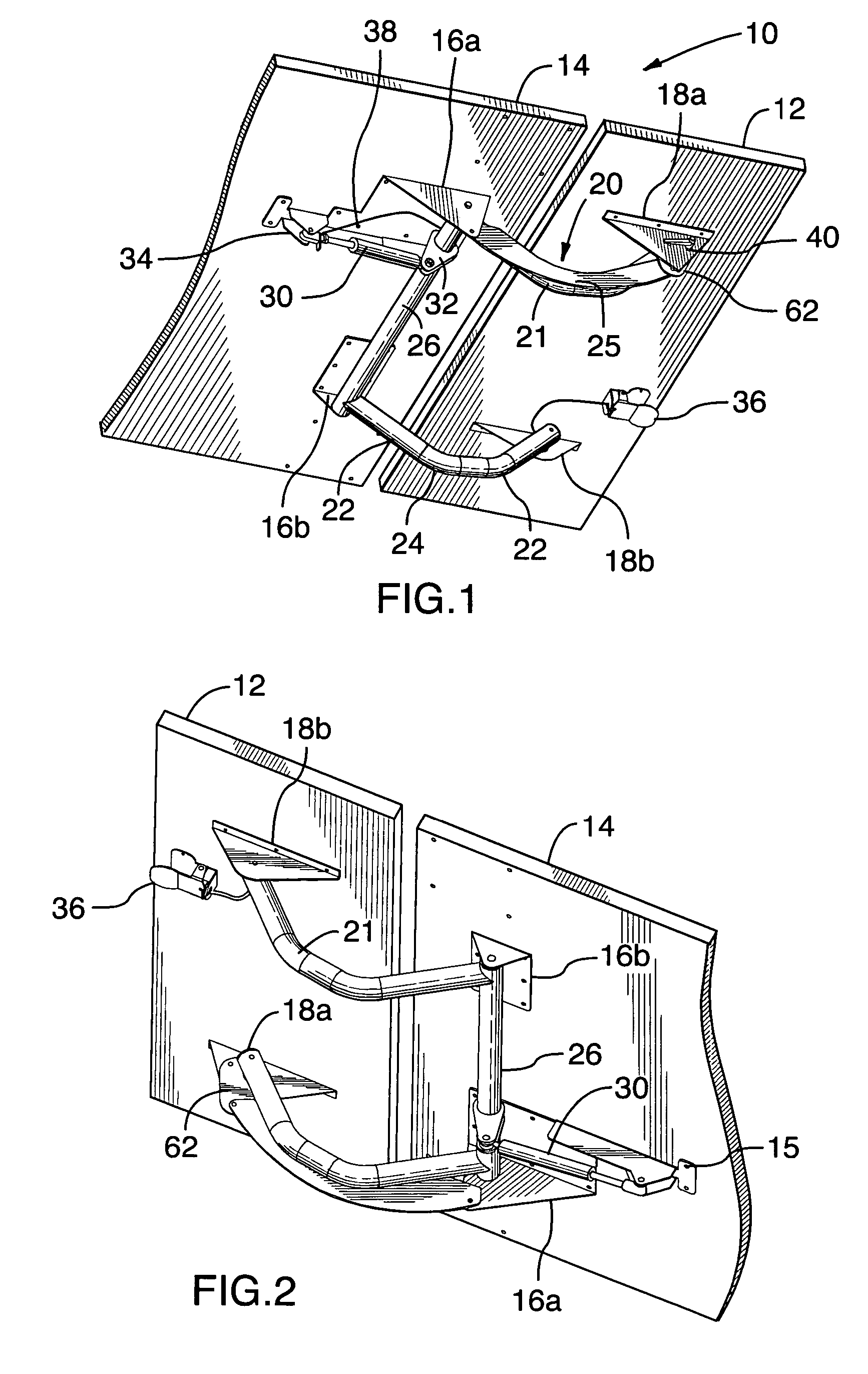 Adjustable work surface support