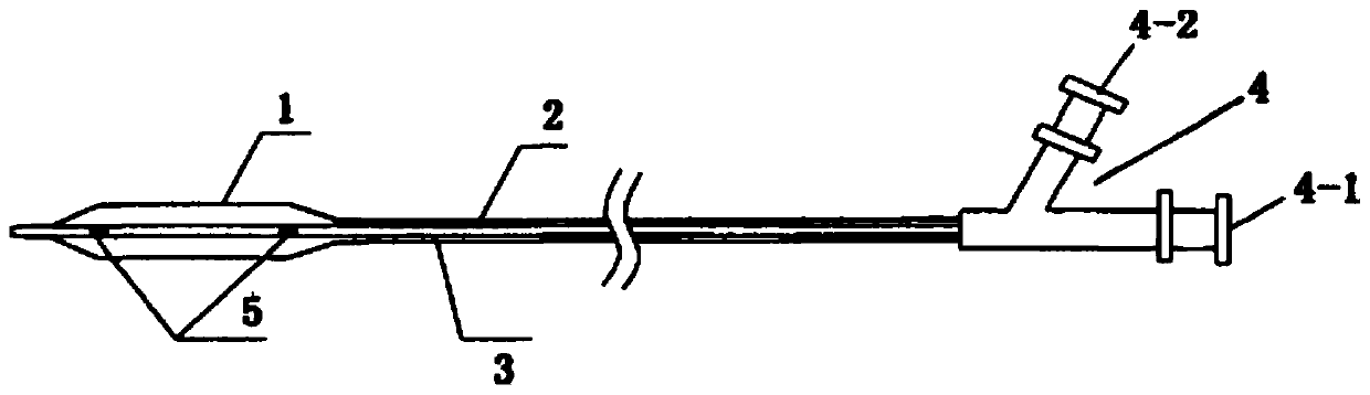 Detecting system for accurately measuring tracheobronchial stenosis tension