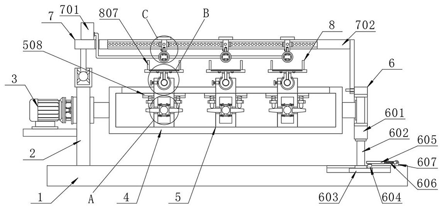 A kind of organic fabric weaving equipment with skin-friendly fabric