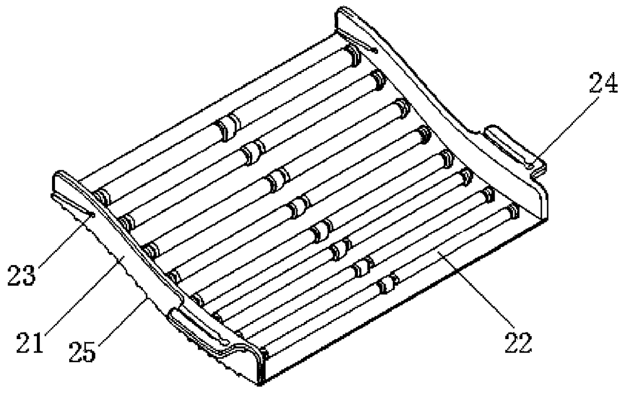 A collision protection device for a power battery pack