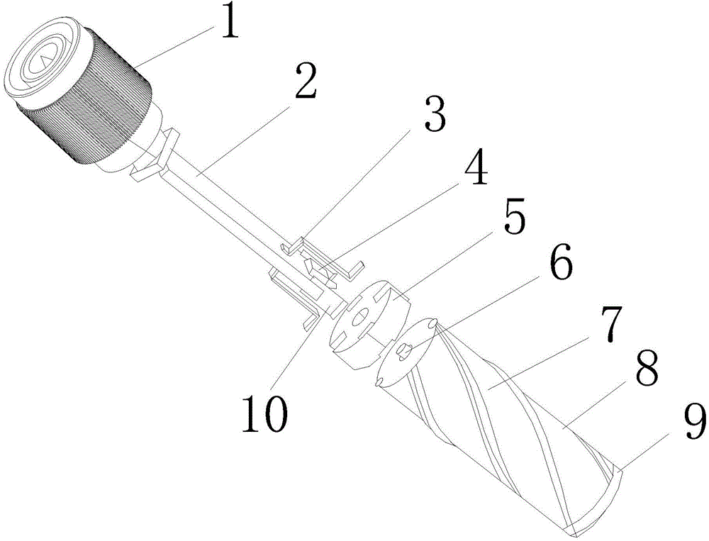 Four-wall helical antenna