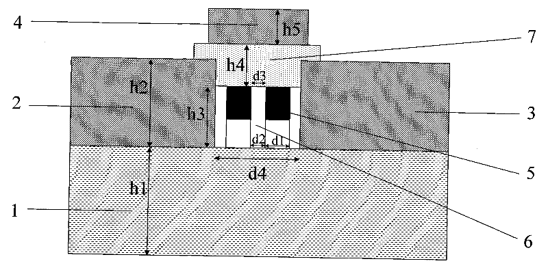 Single electron transistor based on ordered mesoporous and preparation method thereof