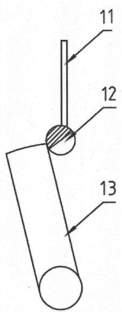 Breaking operating device for circuit breaker