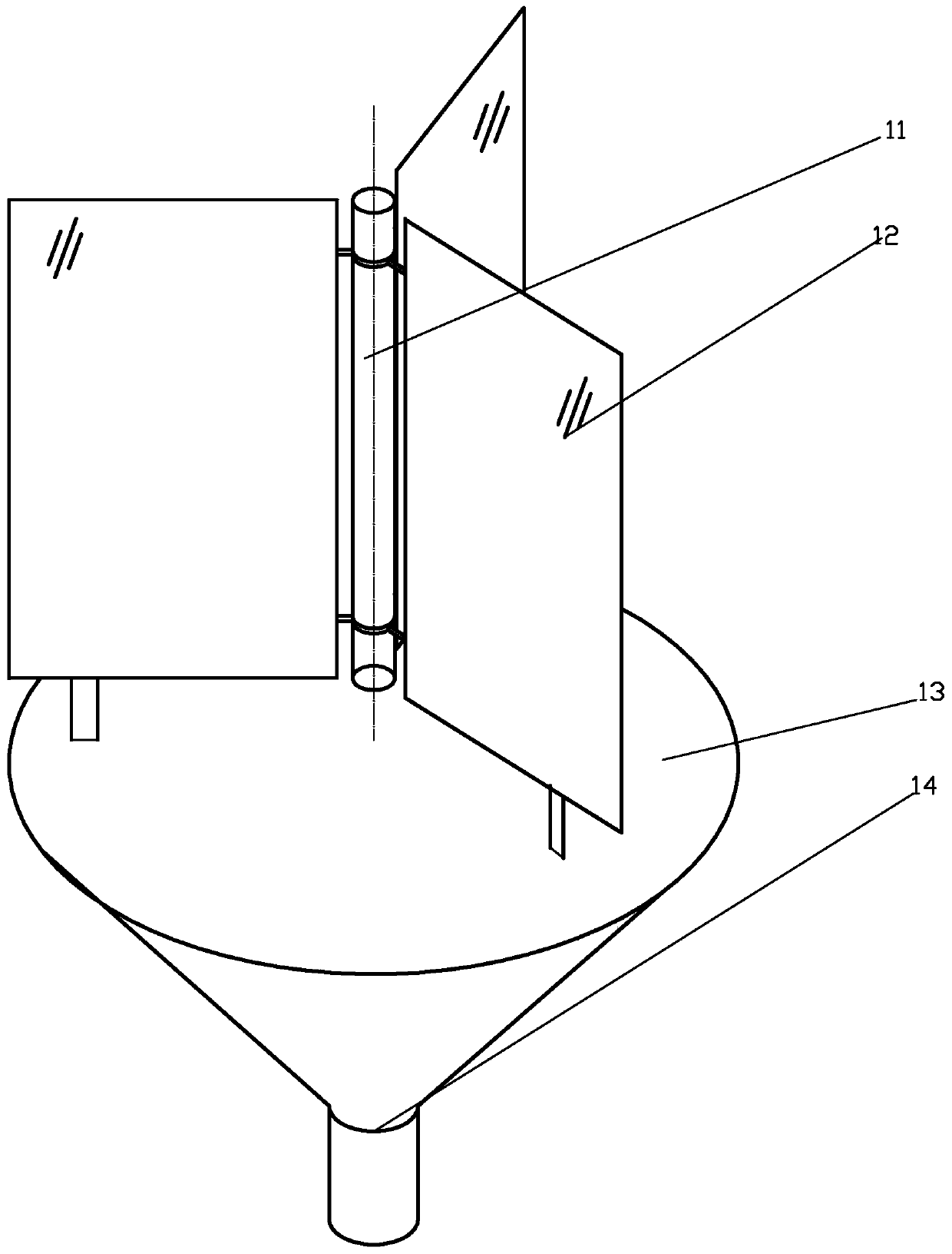 A field insect capture and treatment device