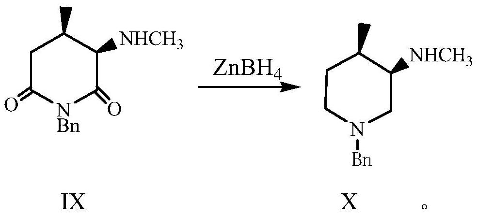 Preparation methods of tofacitinib intermediate amine and dihydrochloride thereof