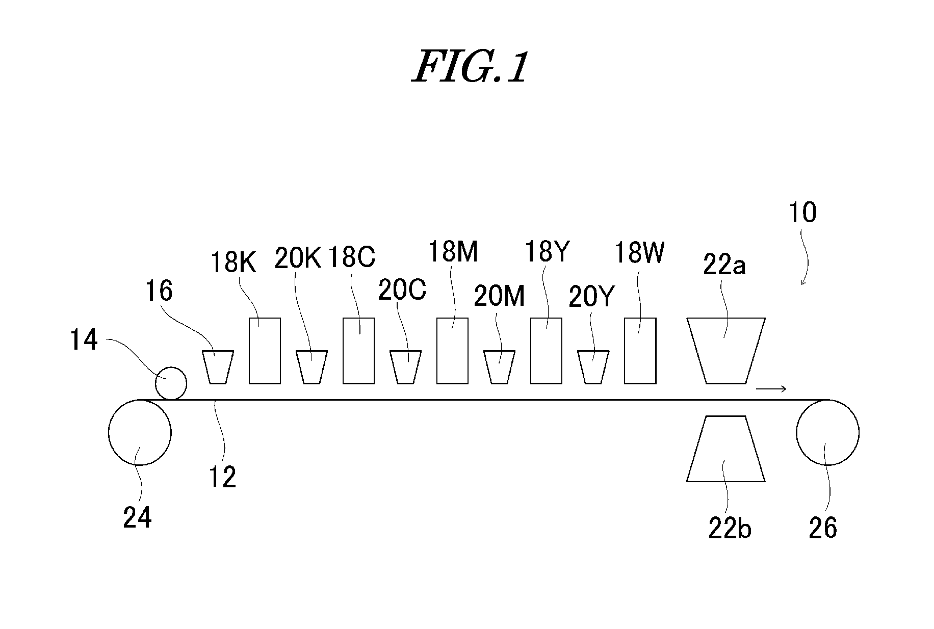Inkjet recording method and printed material