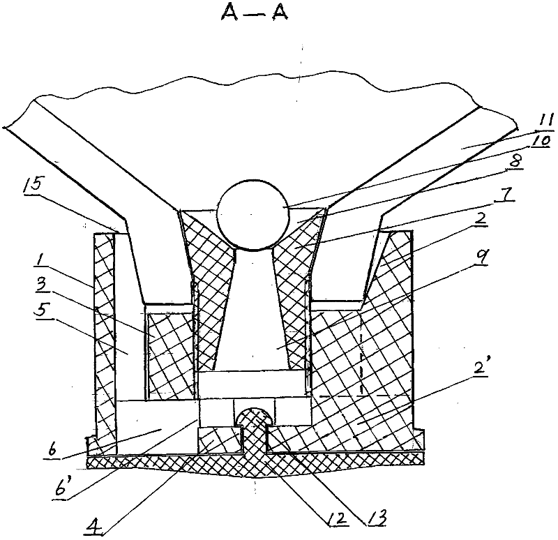 Device for preventing mud sand from entering bottom end of buoyancy vertical pipe of net cage frame