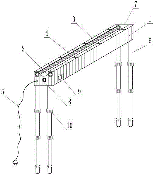 Portable Field Ice Core Observation Device