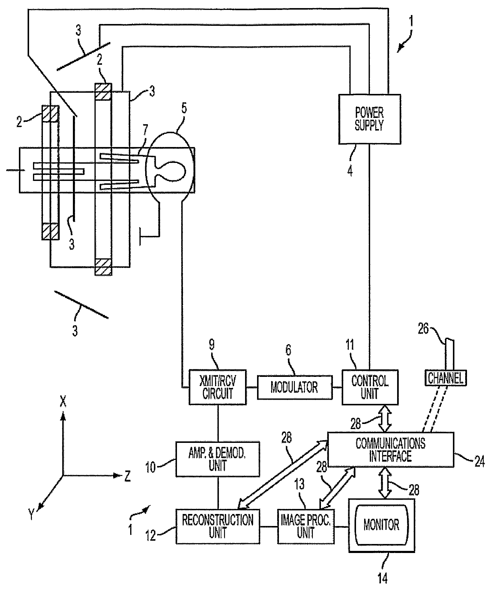 Exchange-weighted xenon-129 nuclear magnetic resonance system and related method