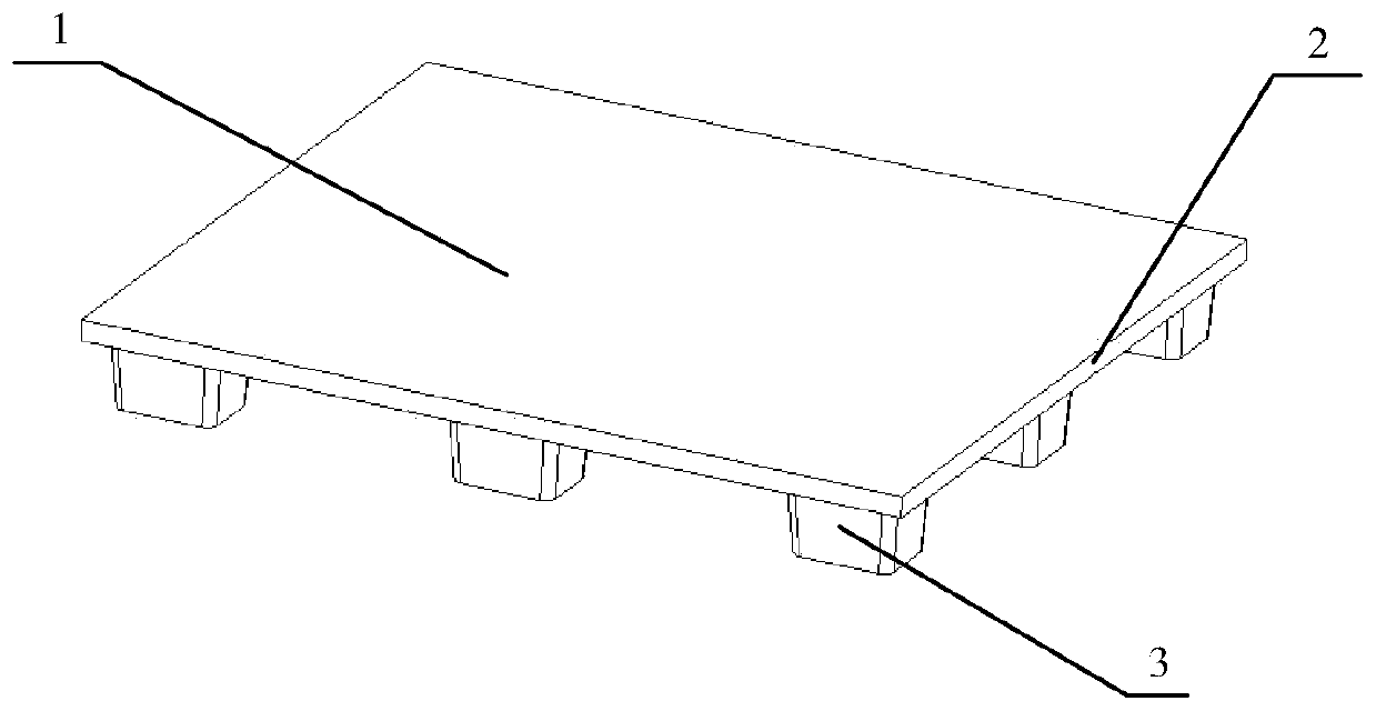 A Heavy Duty Fiber Molded Pallet