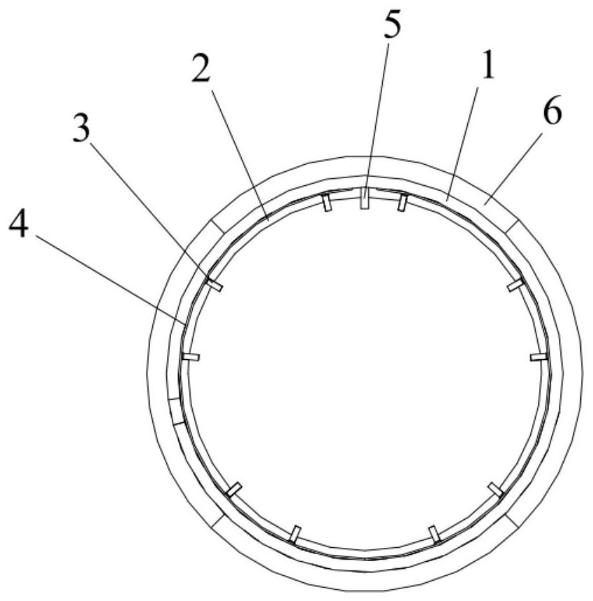 Seawater lifting pipe and manufacturing method thereof