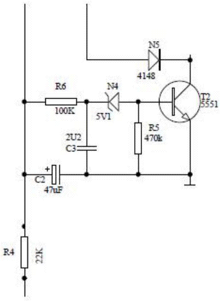 Sound box turn-on and turn-off impact sound prevention and output short circuit protection circuit