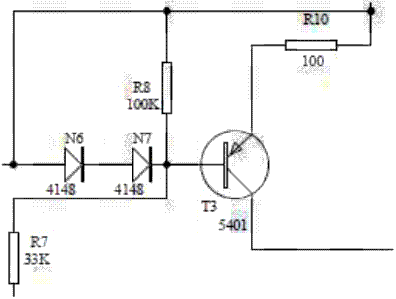 Sound box turn-on and turn-off impact sound prevention and output short circuit protection circuit