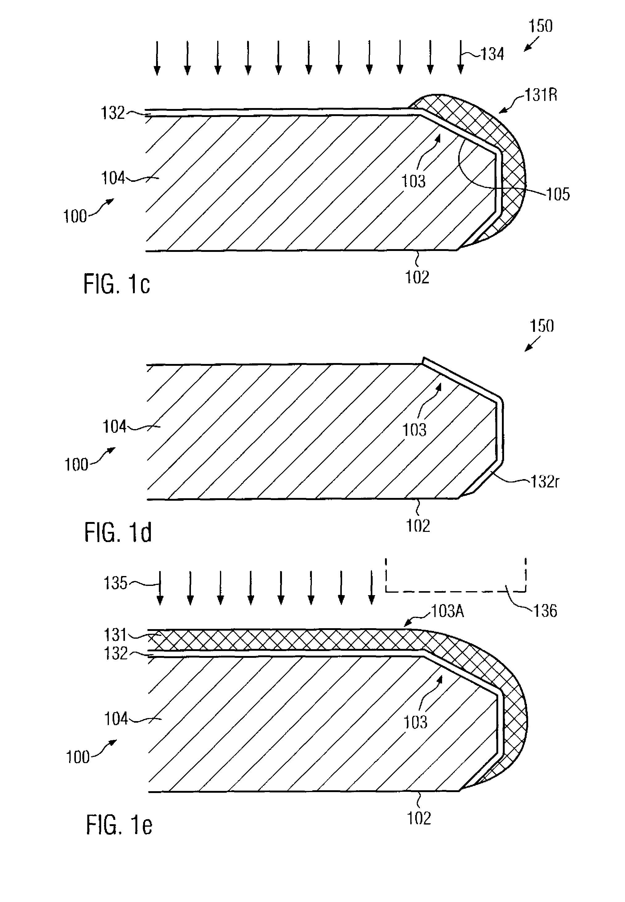 Method of reducing contamination by providing an etch stop layer at the substrate edge