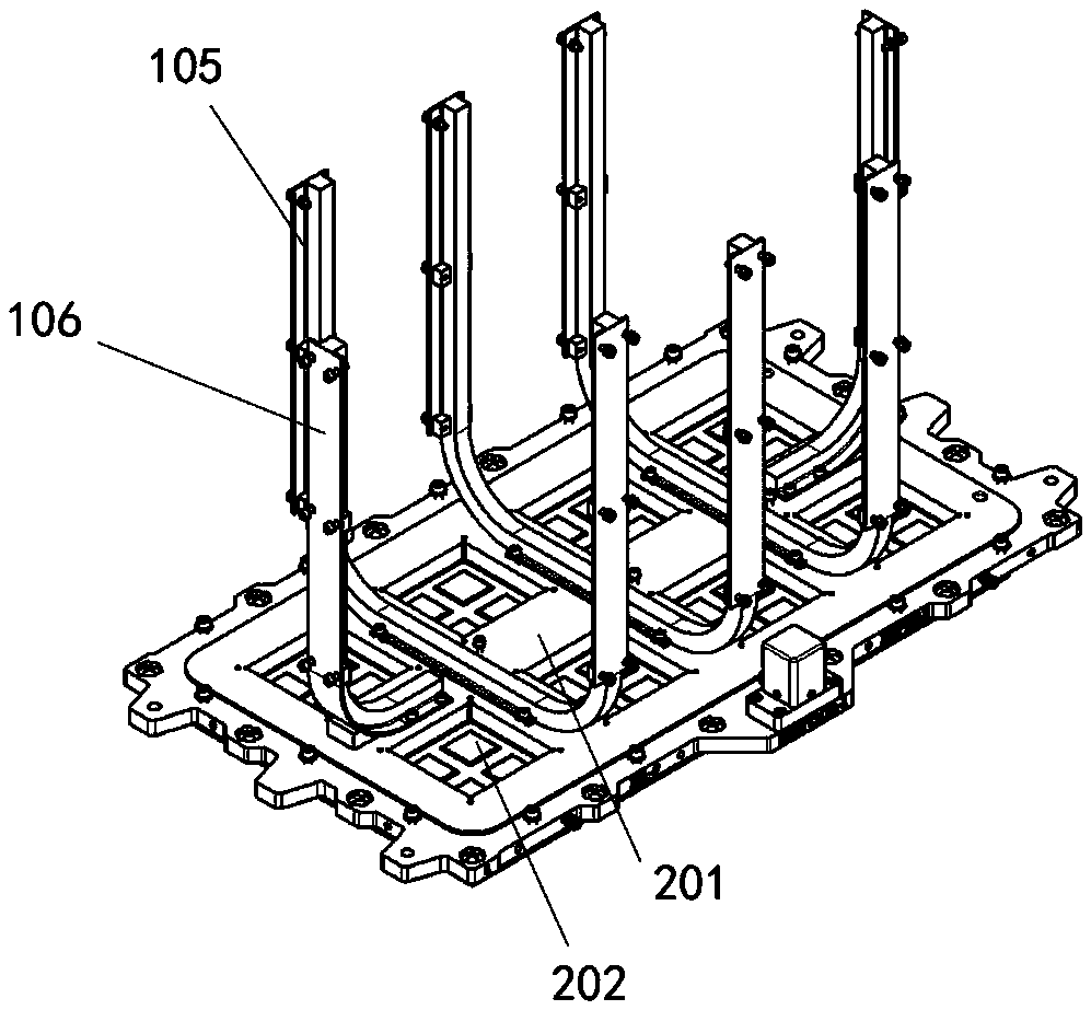 Thermal control structure of ultra-low temperature and low-energy detector