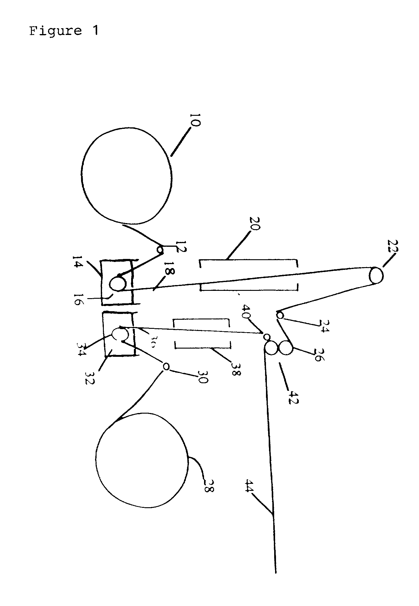 Novel method for the production of a dehumidifying element