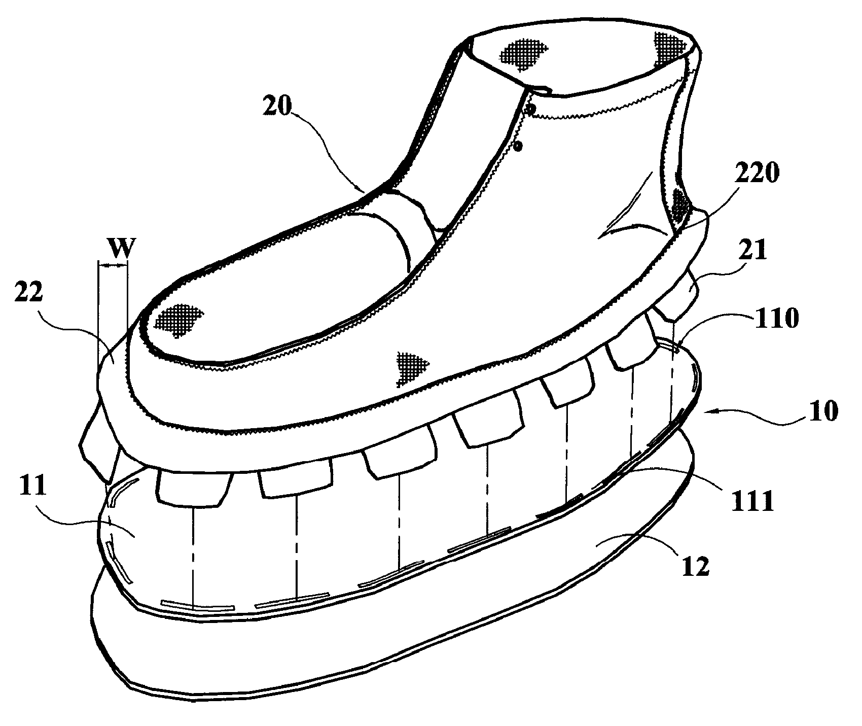 Shoe structure and fabricating method of the same