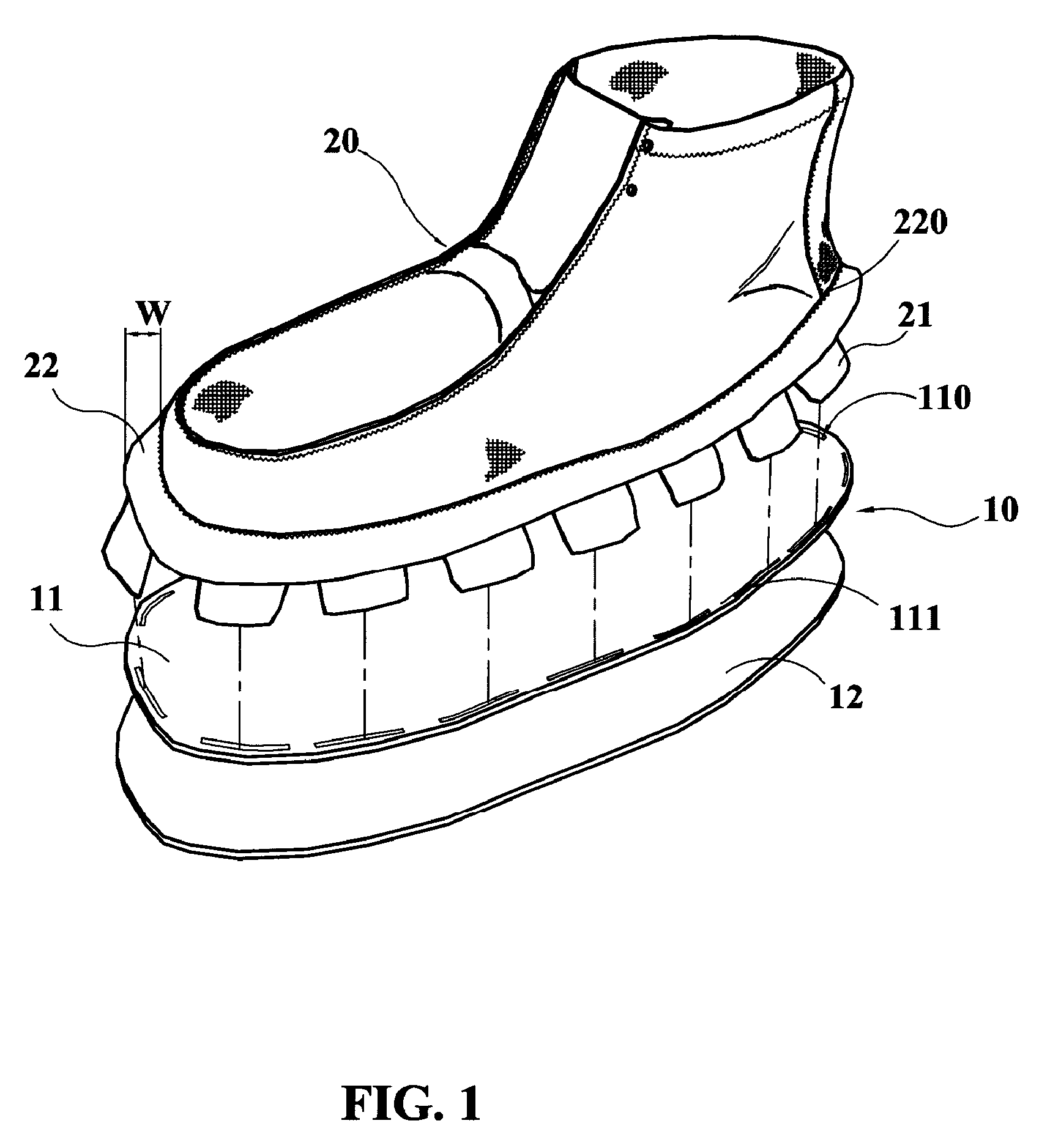 Shoe structure and fabricating method of the same